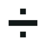 Divide SVG Icon